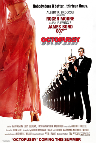 Poster 11 de Filme 007 Contra Octopussy (1983)