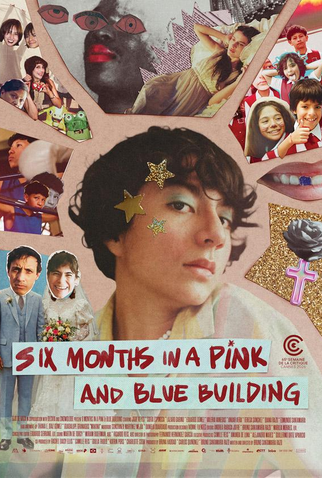Poster 1 de Filme Seis Meses no Prédio Rosa e Azul (2026)