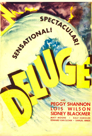 Poster 2 de Filme O Dilúvio (1933)