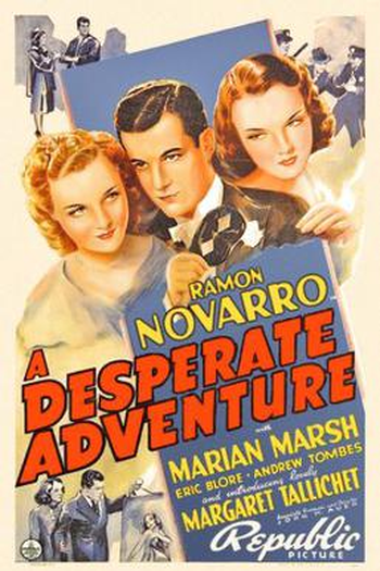 Poster de Filme Aventura Desesperada (1938)