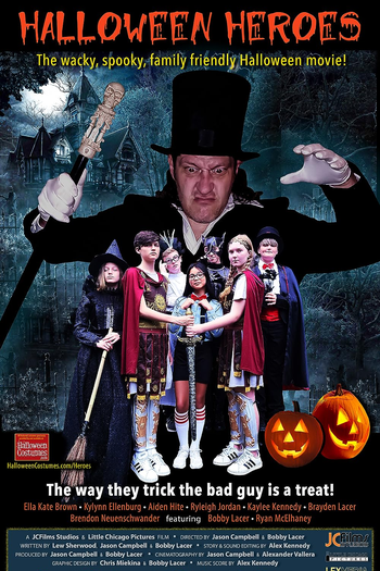 Poster de Filme Halloween Heroes (2021)