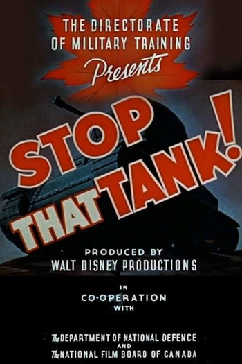 Poster de Curta Stop That Tank! (1942)