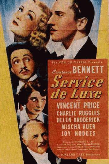 Poster de Filme Serviço de Luxo (1938)
