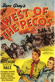 A Oeste de Pecos - Poster / Capa / Cartaz - Oficial 1