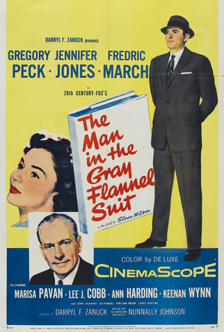 Poster 1 de Filme O Homem do Terno Cinzento (1956)