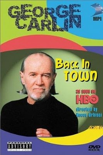 Poster de Filme George Carlin: Back in Town (1996)