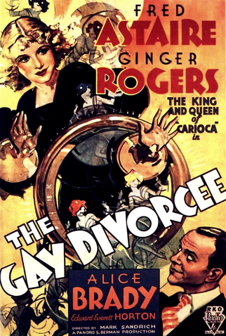 Poster 1 de Filme A Alegre Divorciada (1934)
