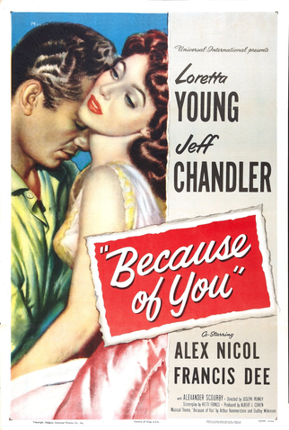 Poster 1 de Filme Por Tua Causa (1952)