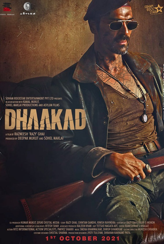 Poster 4 de Filme Dhaakad (2022)