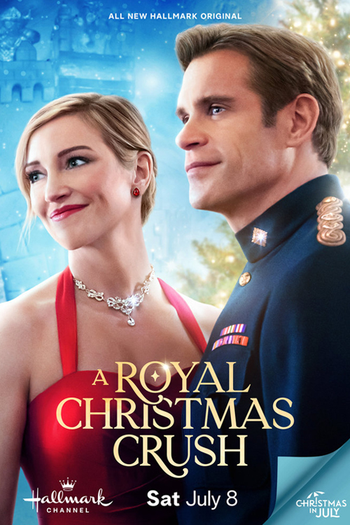 Poster de Filme A Royal Christmas Crush (2023)
