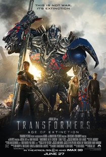 Transformers: A Era da Extinção - Poster / Capa / Cartaz - Oficial 2