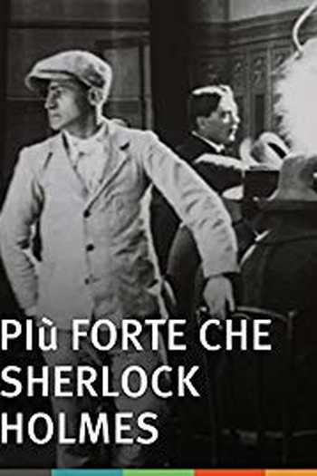 Poster de Curta Stronger than Sherlock Holmes (1913)