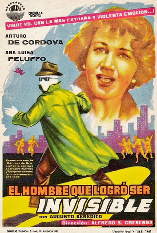 Poster 2 de Filme O Caso do Homem Invisível (1958)