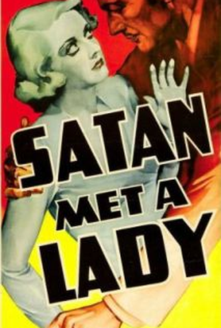 Poster 2 de Filme Satã Encontrou uma Dama (1936)