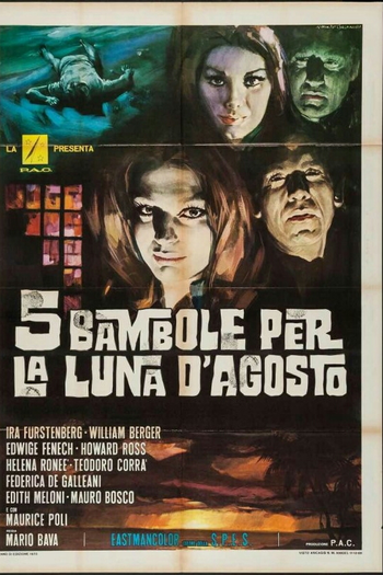  de Filme Cinco Bonecas Para a Lua de Agosto (1970)