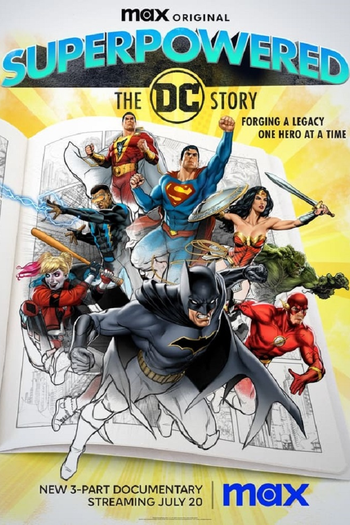 Poster de Franquia Superpowered: The DC Story (2023)