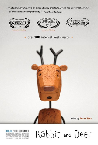 Poster 1 de Curta A Coelha e o Veado (2013)
