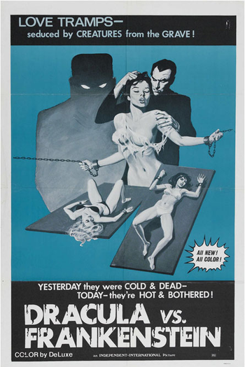  de Filme Drácula  vs. Frankenstein (1971)