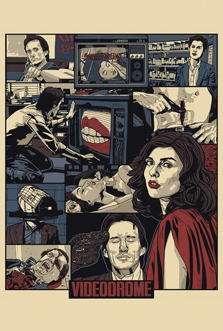 Poster 19 de Filme Videodrome: A Síndrome do Vídeo (1983)