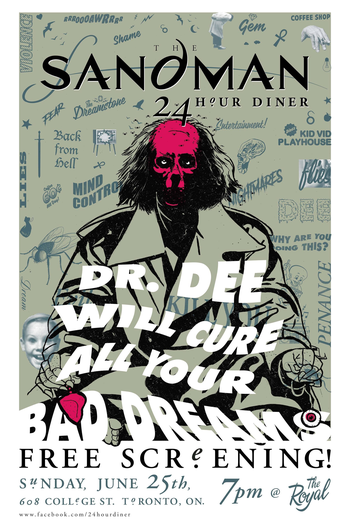  de Curta Sandman: 24 Hour Diner (2017)