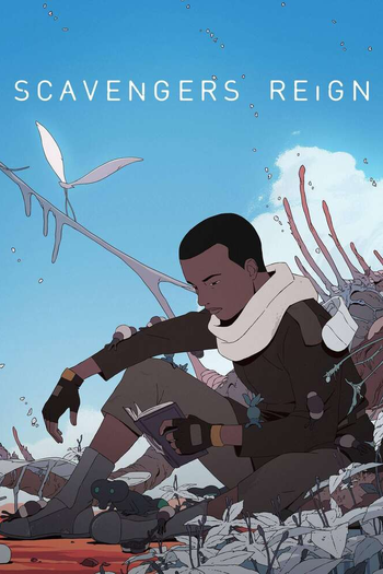 Poster de Franquia Scavengers Reign (2023)