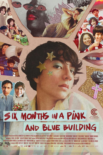 Poster de Filme Seis Meses no Prédio Rosa e Azul (2026)