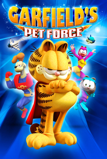 Garfield 3D - Um Super Herói Animal - Poster / Capa / Cartaz - Oficial 1