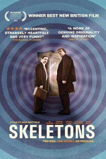 Poster de Filme Skeletons (2010)