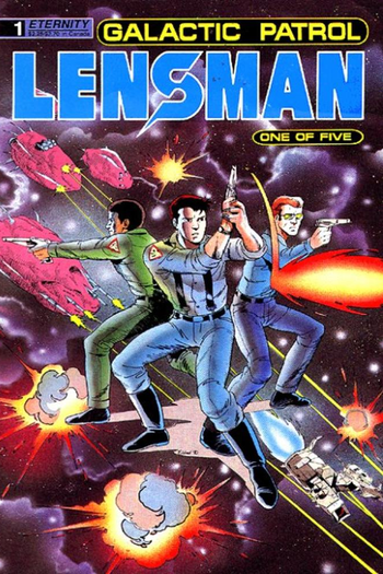 Poster de Franquia Galactic Patrol Lensman (1984)