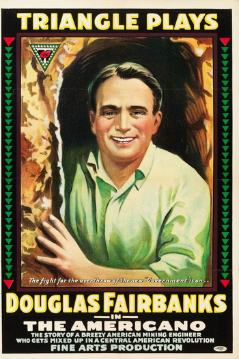 Poster de Filme The Americano (1916)