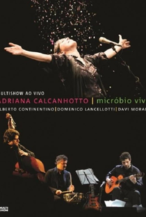 Adriana Calcanhotto - Micróbio Vivo - Multishow Ao Vivo - Poster / Capa / Cartaz - Oficial 1