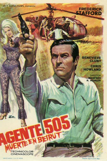  de Filme Agent 505 - Todesfalle Beirut (1966)