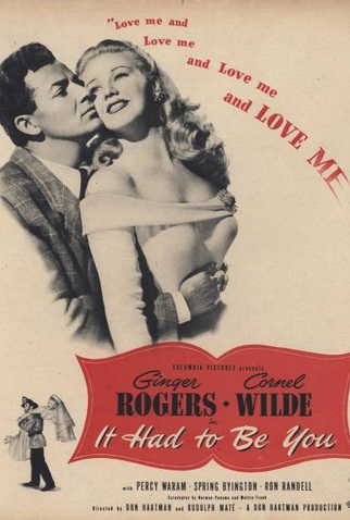 Poster 1 de Filme Tem que Ser Você (1947)