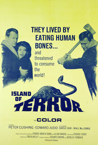 Poster 3 de Filme A Ilha do Terror (1966)