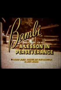 Bambi: A Lesson in Perseverance - Poster / Capa / Cartaz - Oficial 1