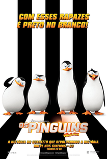 Os Pinguins de Madagascar - Poster / Capa / Cartaz - Oficial 1