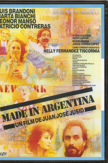 Poster de Filme Made in Argentina (1987)