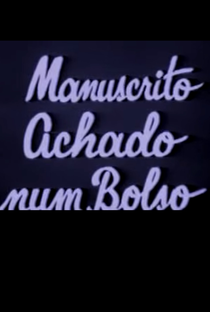Manuscrito Achado num Bolso - Poster / Capa / Cartaz - Oficial 1
