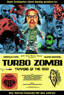 Turbo Zombi: Tampons of the Dead - Poster / Capa / Cartaz - Oficial 1