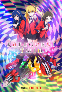 Kakegurui Twin - Poster / Capa / Cartaz - Oficial 3