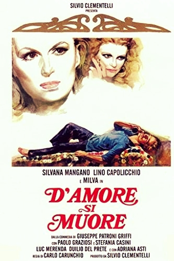 Poster de Filme D'Amore Si Muore  (1972)