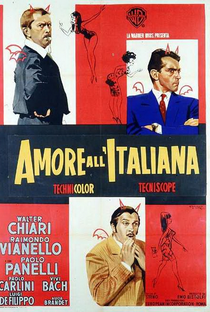 Amor à Italiana - Poster / Capa / Cartaz - Oficial 1