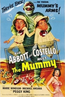 Abbott e Costello Enfrentam a Múmia - Poster / Capa / Cartaz - Oficial 1