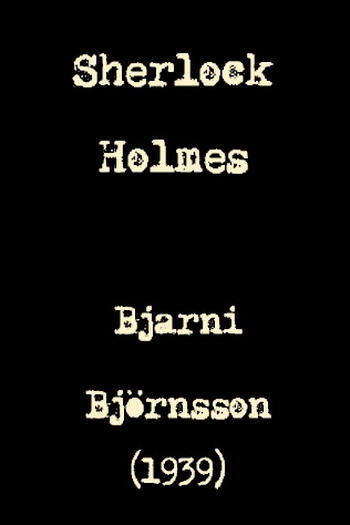 Poster de Filme Sherlock Holmes (Play) (1939)