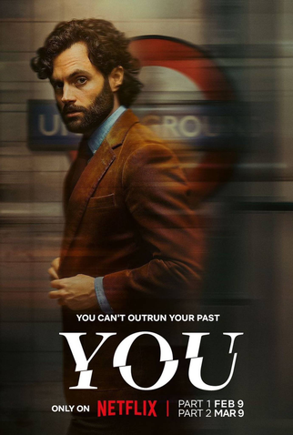 Você': Penn Badgley e Tati Gabrielle estampam o novo cartaz da 4ª  temporada; Confira! - CinePOP