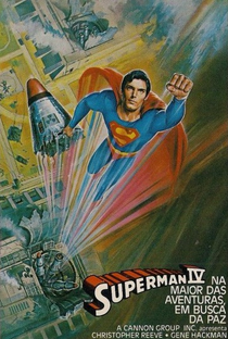 Superman IV: Em Busca da Paz - Poster / Capa / Cartaz - Oficial 4