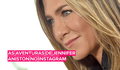 Jennifer Aniston faz conta no Instagram