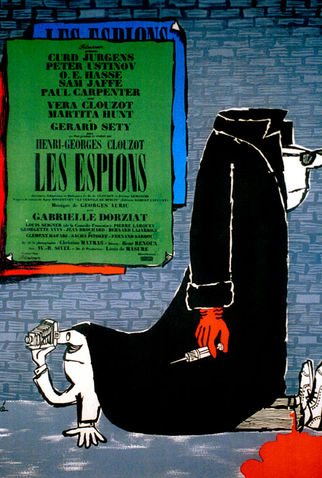 Poster 3 de Filme Os Espiões (1957)