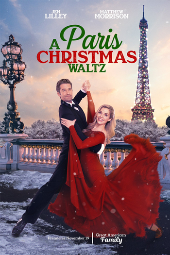 Poster de Filme Uma Valsa de Natal em Paris (2023)