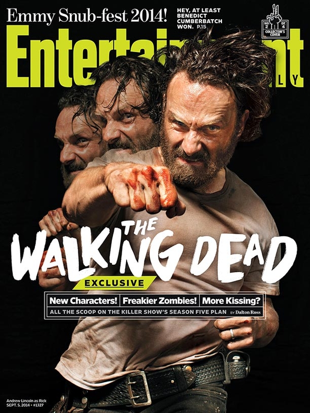 The Walking Dead ganha capas estilosas da EW